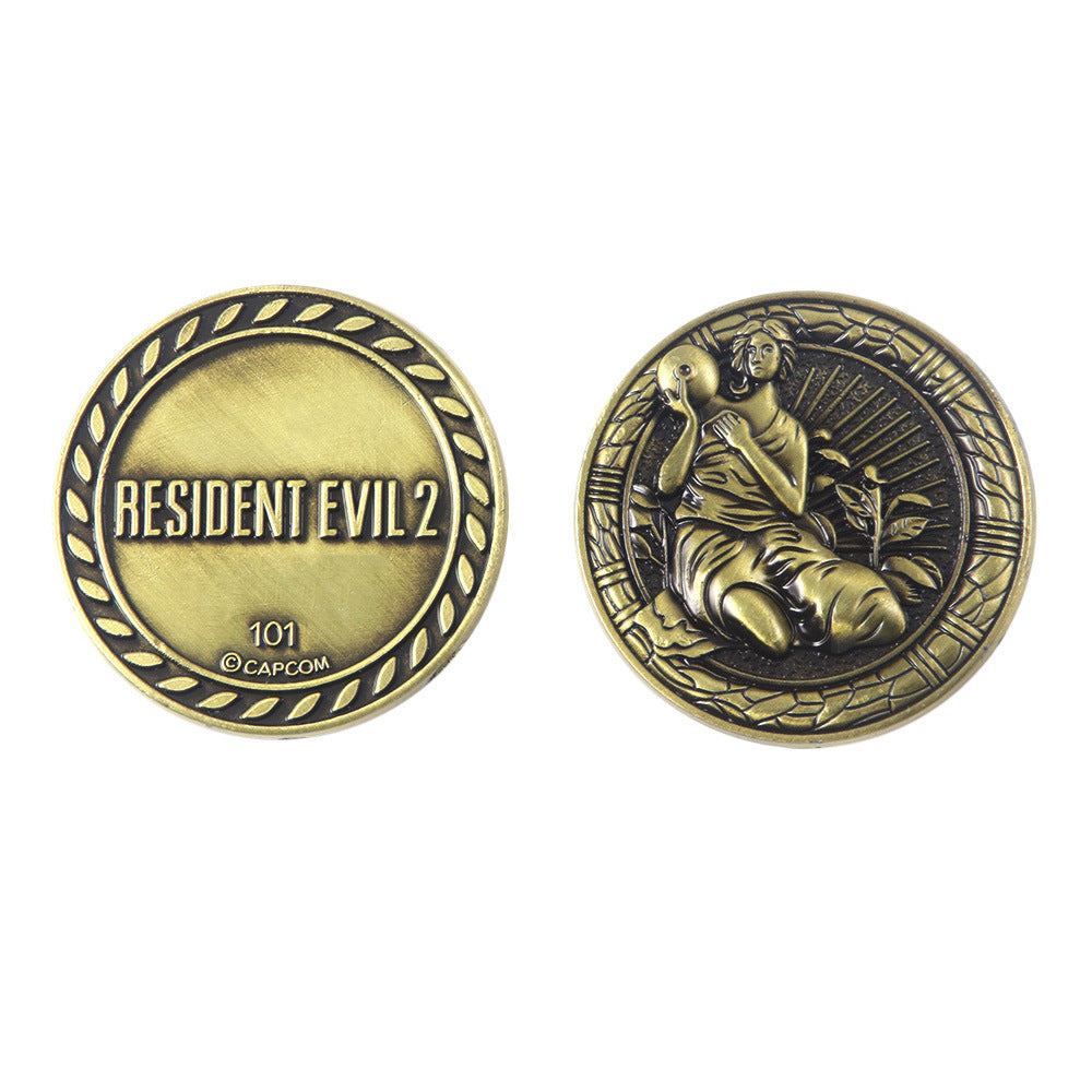 Maiden Medallion Coin in Resident Evil