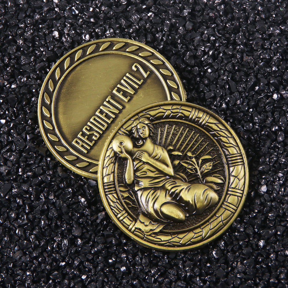 Maiden Medallion Coin in Resident Evil