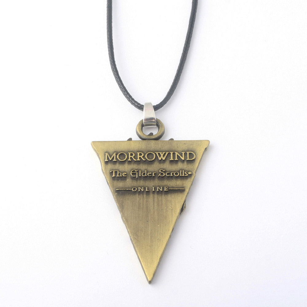 Morrowind Symbol Pendant Necklace in The Elder Scrolls Skyrim