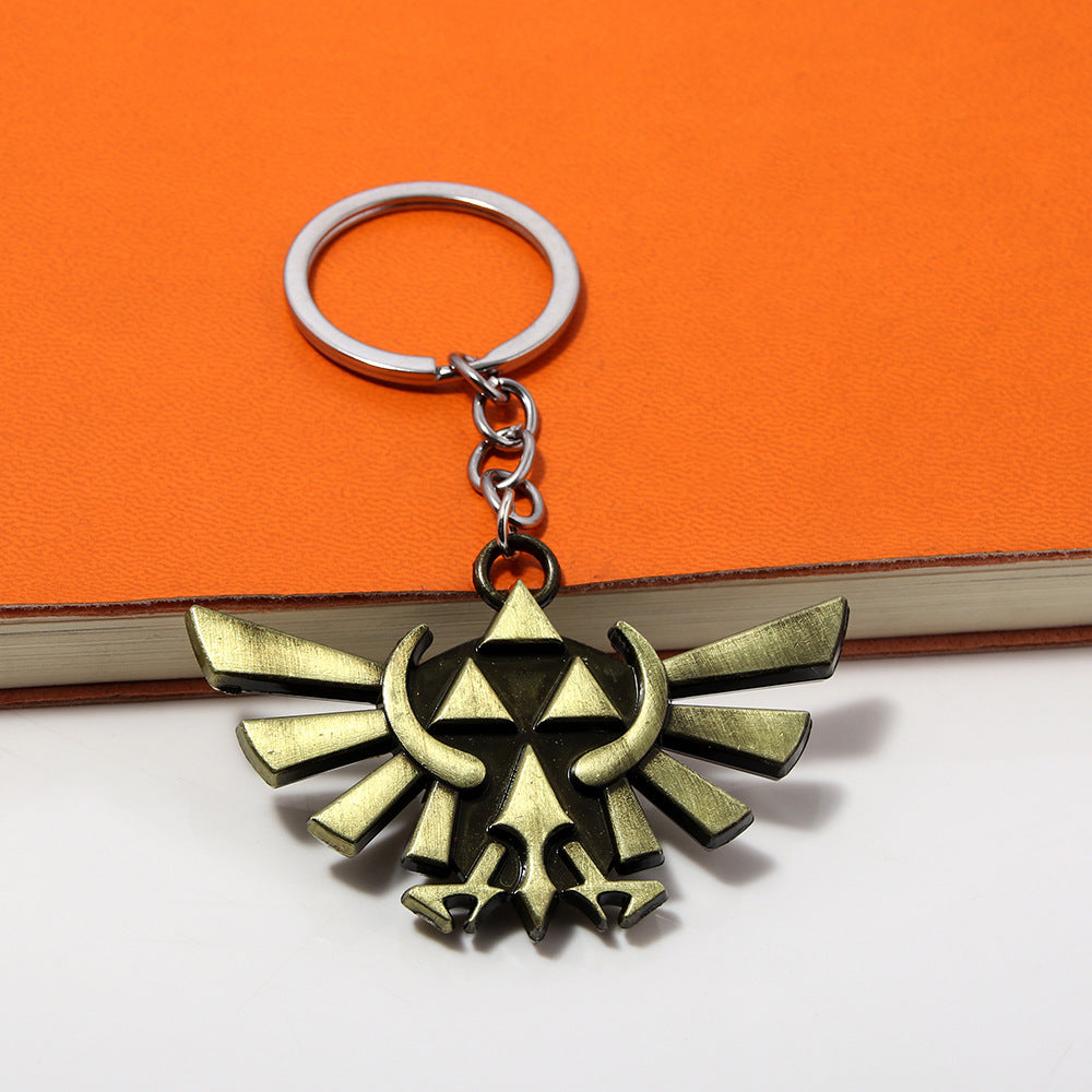 Twilight Princess Triforce Pendant in The Legend of Zelda Breath of the Wild, Skyward Sword, Cross-Border Pendant, Tears of the Kingdom